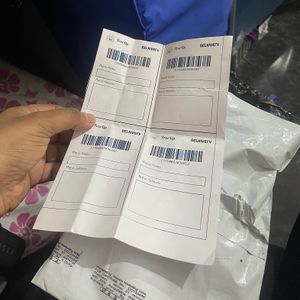 50 Non Sticky Shipping Label