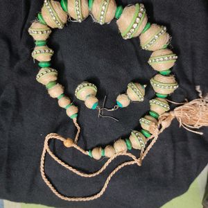 Handcrafted Jute Necklace