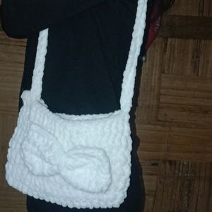 Crochet Bow Bag