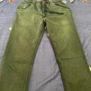 Olive Green Unisex Joggers