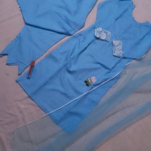 Sky Blue Heaven Suit Set Total New