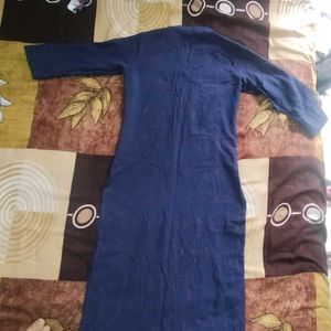 Glowworld Blue Printed Kurta