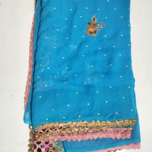 Beutiful Saree With Designer Border