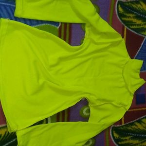 Combo Of 2 Neon  Green T Shirts