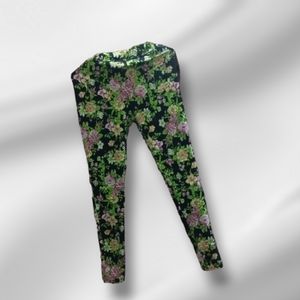 Black Colour Printed Trouser For Women