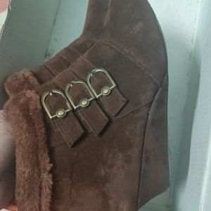 Brown Coloured Boots For Women