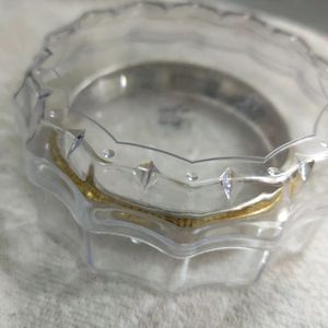 Pure Silver Kada For Men's (38 Gram)