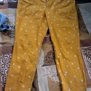 Mustard Color Old Navy Trousers