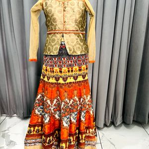 Ethenic Skirts With Choli