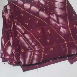 ELegant Saree With Blouse Piece  &paticot(Chaniya