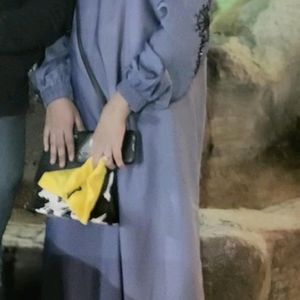 Fancy Silk Abaya