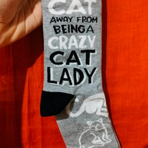 Socks Cat Lady Aesthetic Wear