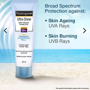 Neutrogena Ultra Sheer Dry Touch Sunblock Spf 50+