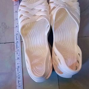 Crocs Dupe White Sandals