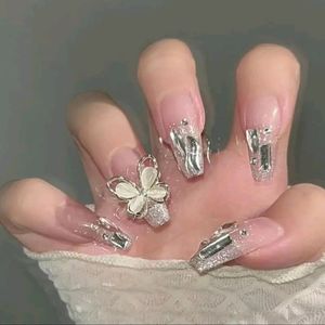 Korean Nails Cute And Beautiful For Girls😍🥺