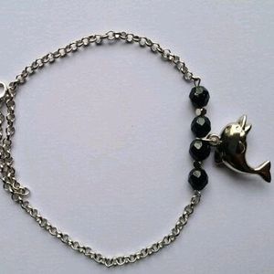 Good Luck Dolphin Anklet