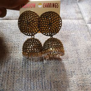 Bronze Coloured Earrings