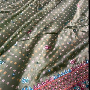 Pure Silk BANDHNI SAREE