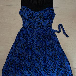 Blue Net dress for sale