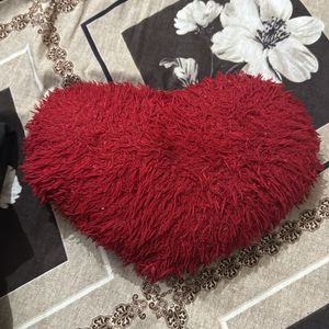 Pillow Cover In Heart Shape