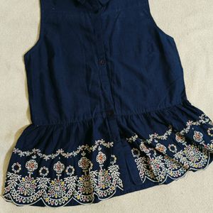 Cotton Embroidery Top