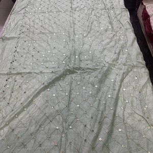 Pista Colour Dupatta