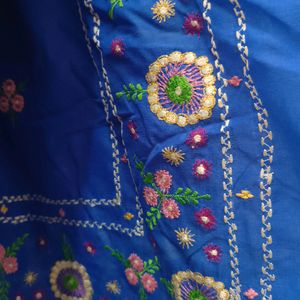 Royal Blue Saree