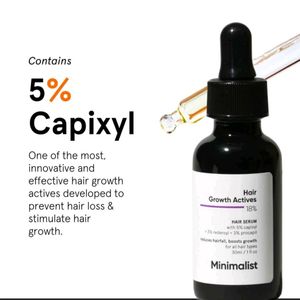 Minimalist Hair Growth Actives Serum 18%