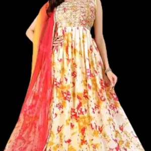 Designer Ethnic Gown & Dupatta