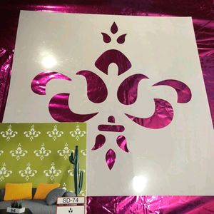 Unique Wall Stencils Design 💞