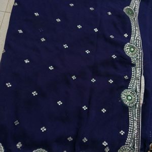 Beutiful Saree For Festival Garba