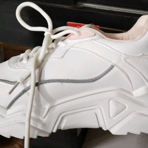 Ginger White Sneakers