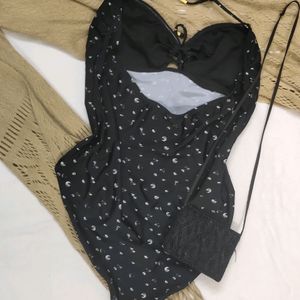 Backless Polka Dot Bodysuit 🕷️