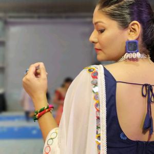 Multicolored Bangles With Little Bells