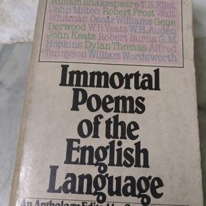 Immortal Poems of the English Language