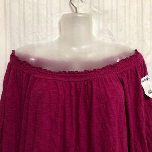 Knox Rose Off Shoulder Pink Top