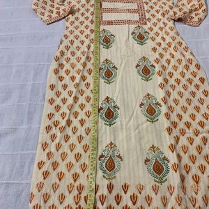 2pc Suit Salwar (Light Yellow)