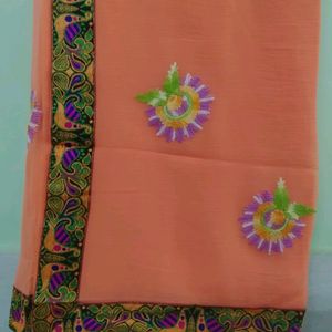 Jaypuri  Border Saree💕