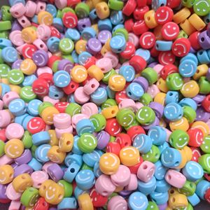 100 Pcs Of Smily Colourful Beads❤️