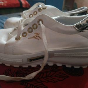 White Casual ( Women Shoes )