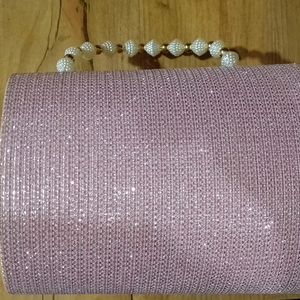 Faith Enterprises Casual Pink Clutch