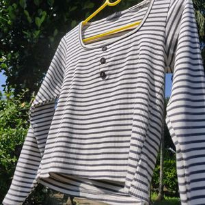 Striped Women Top