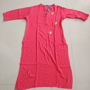 Peach XL Kurta