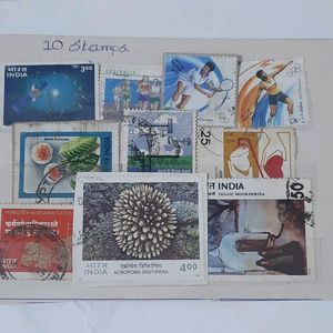 Used INDIAN stamps.