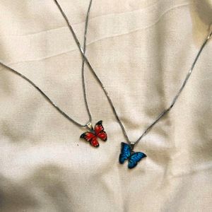 Beautiful butterfly pendent for girls pack of 2🫶