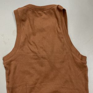 Brown Tank Top