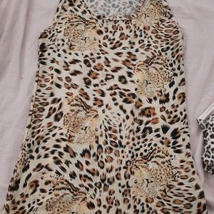 Leopard Print Tank Top