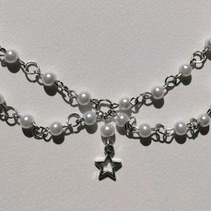 Soft Girl Inspired Pearl Necklace