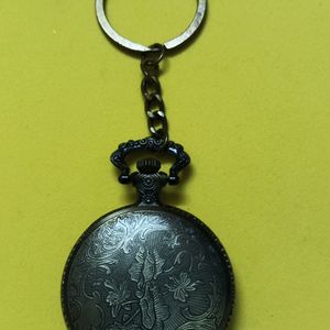 Skull Style Watch Keychain