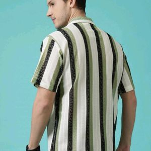 PARALIANS MEN RELAXED Fit-Fit Striped, Printed.